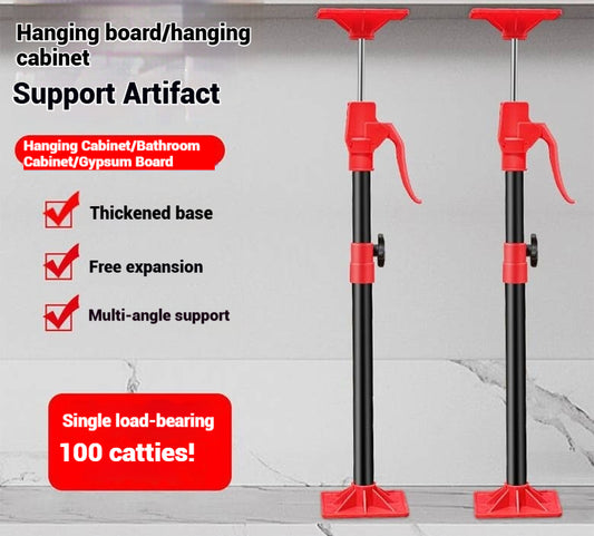 Cabinet Installation Jack Labor-Saving Telescopic Steel Hand Work Support Rod