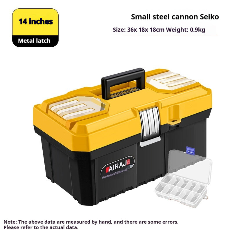 Hardware Toolbox Multi functional Hardware Toolbox Small Storage Box Large Industrial Grade Toolbox Household Handheld Electrician Thickened Car Repair Box