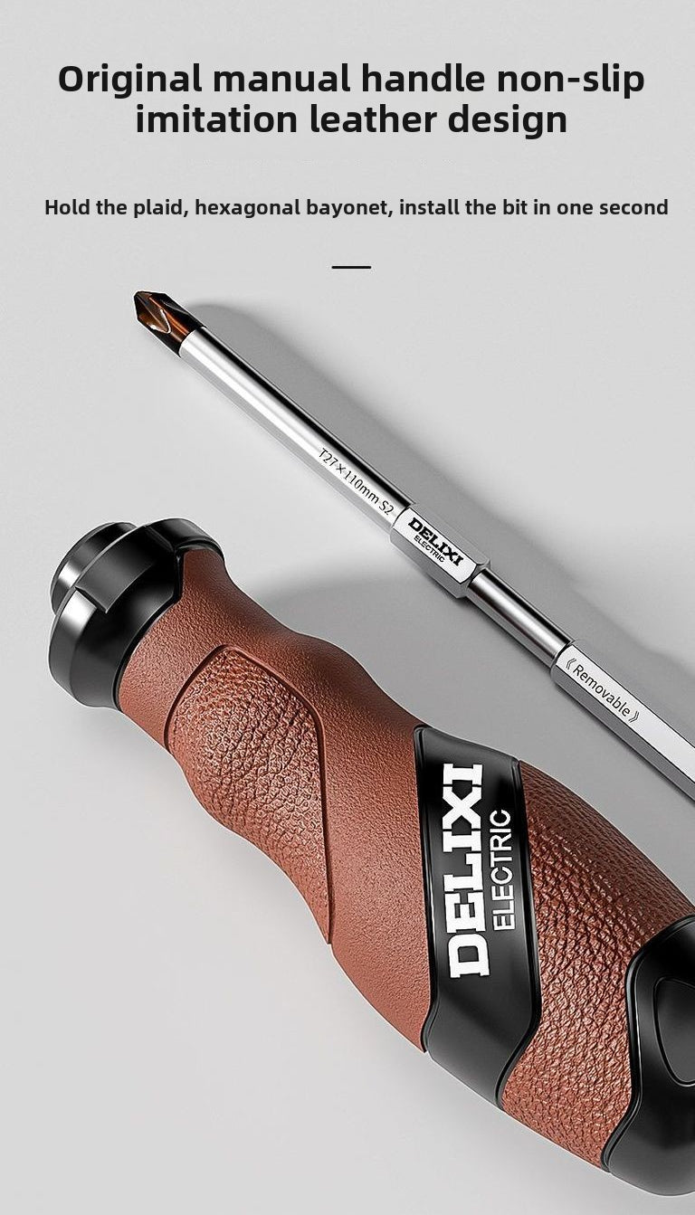 Multi-bit Screwdriver Set Tool All in One, Portable Multi-Purpose Screwdriver, Slotted/Philips/Pozi/Torx/Square,Nut Driver