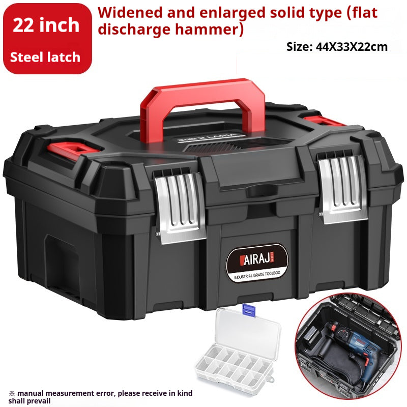 Hardware Toolbox Multi functional Hardware Toolbox Small Storage Box Large Industrial Grade Toolbox Household Handheld Electrician Thickened Car Repair Box