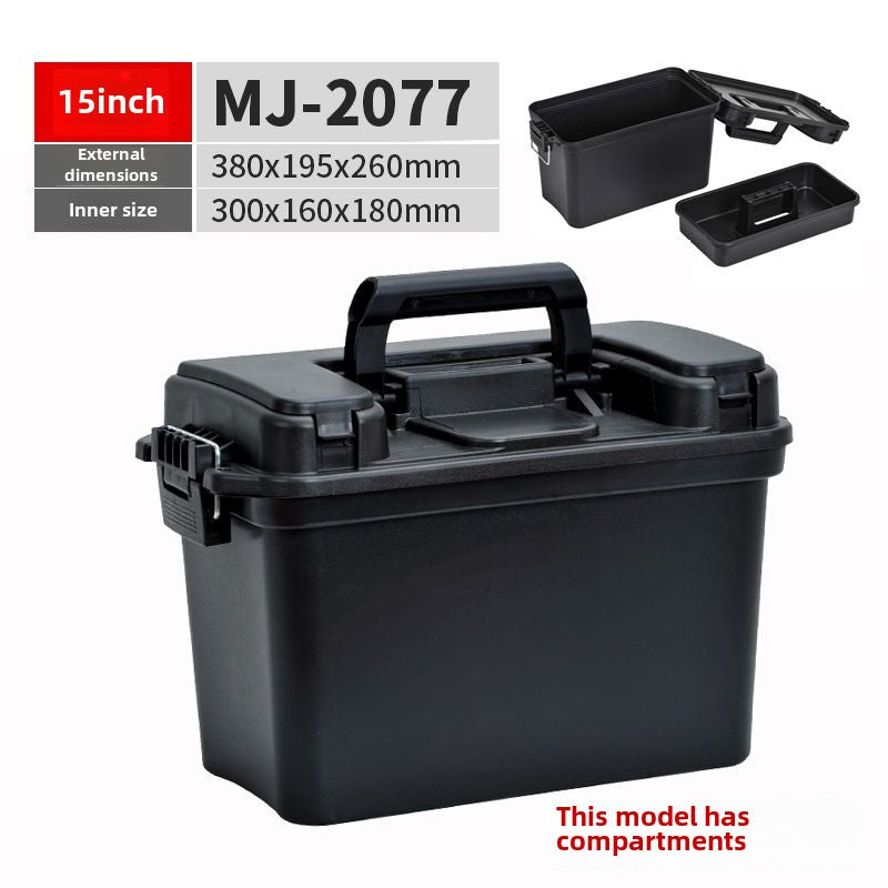 Portable Tool Boxes, Fishing Box, Ideal for Storage of Bullets, Fishing Tools