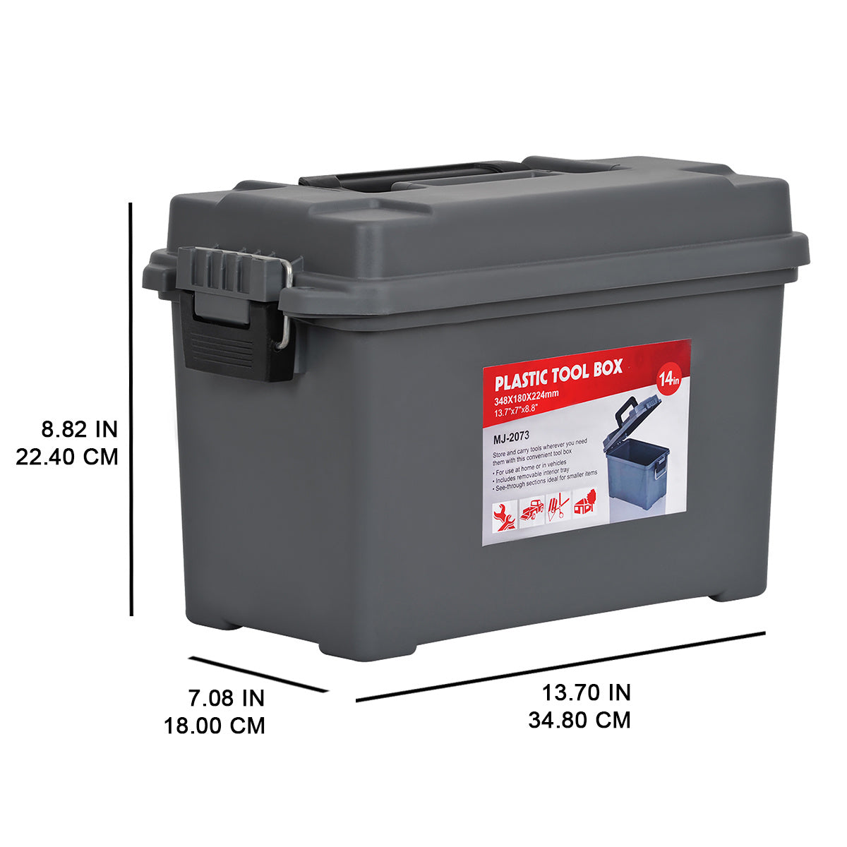 Portable Tool Boxes, Fishing Box, Ideal for Storage of Bullets, Fishing Tools