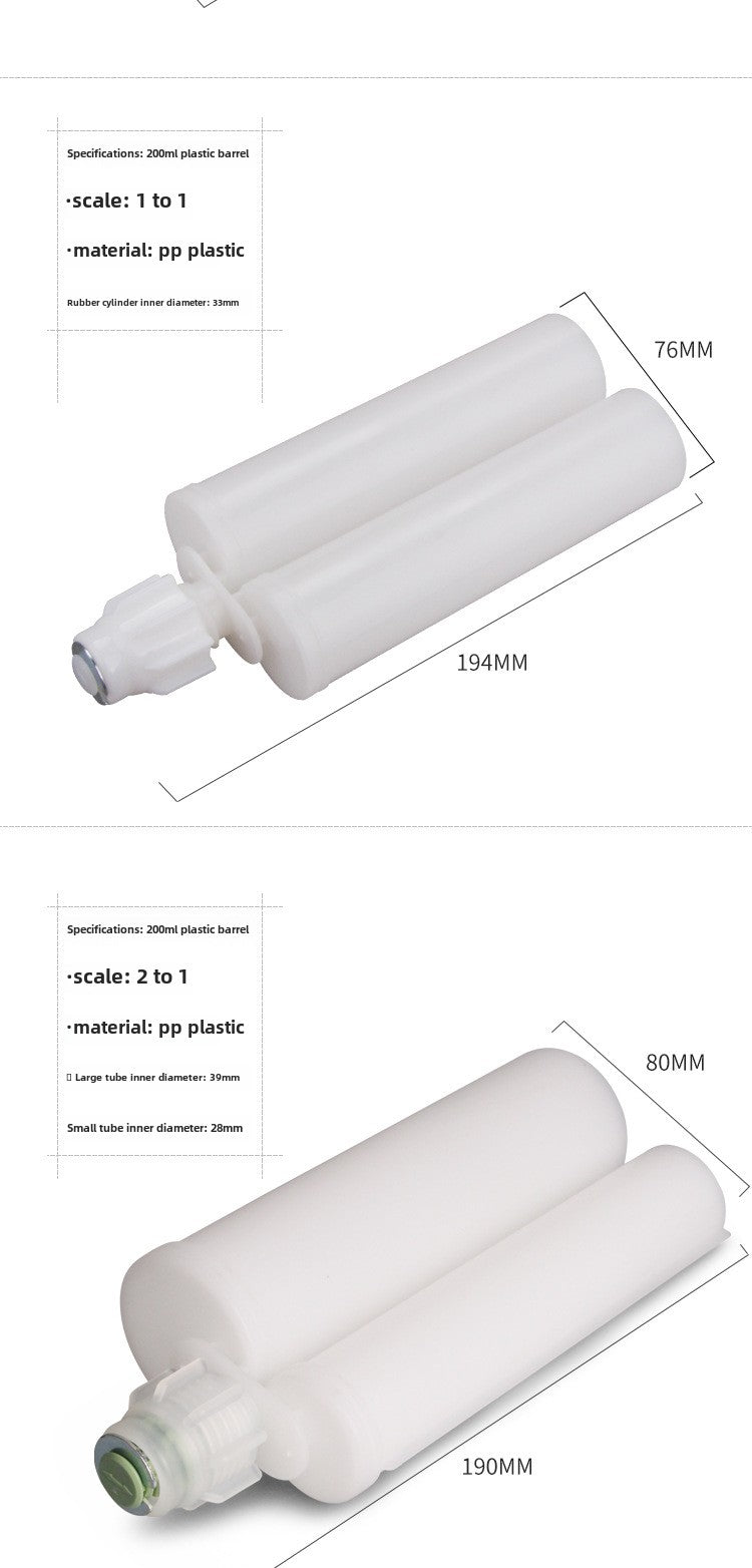 AB Two-Component Silicone Rubber Tube Hose 50ml 1:1