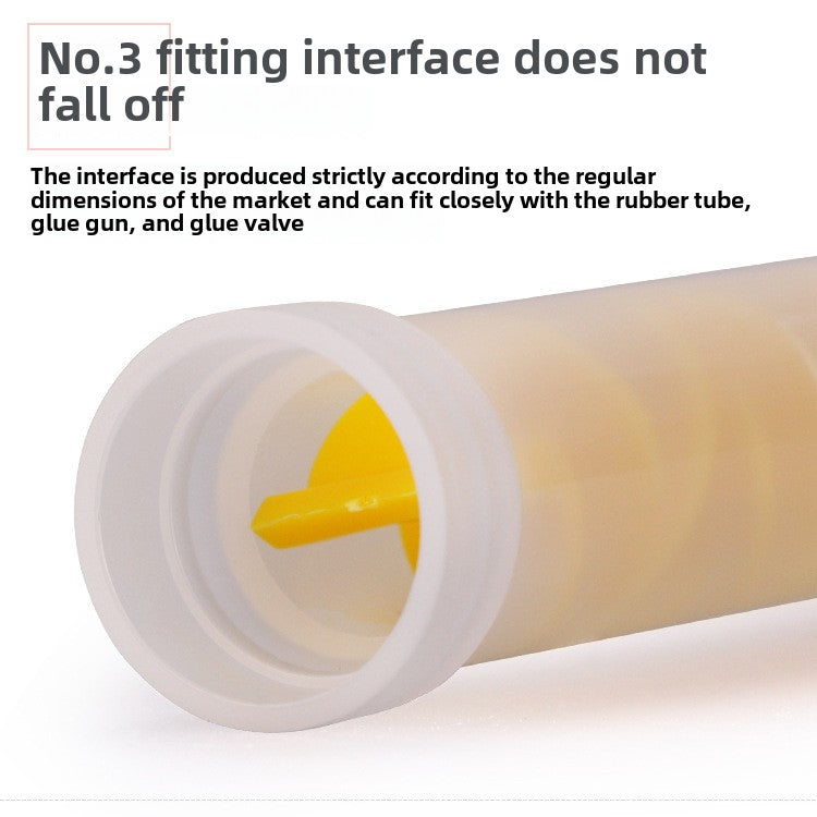 Epoxy Mixing Nozzle Static Mixer Nozzle Tubes 18-Element Adhesive Cartridges Spiral Tip