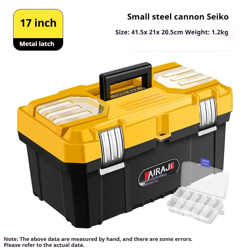 Hardware Toolbox Multi functional Hardware Toolbox Small Storage Box Large Industrial Grade Toolbox Household Handheld Electrician Thickened Car Repair Box