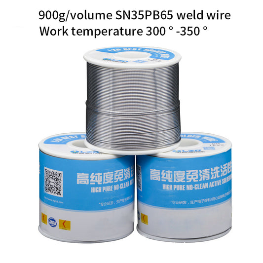 900g/volume weld line SN35PB65 solder shred