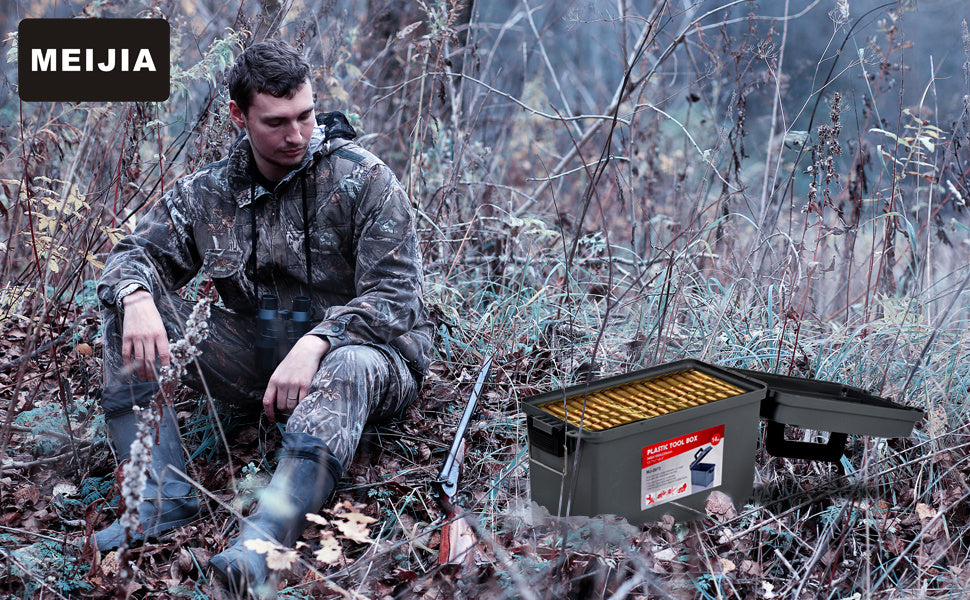 Portable Tool Boxes, Fishing Box, Ideal for Storage of Bullets, Fishing Tools