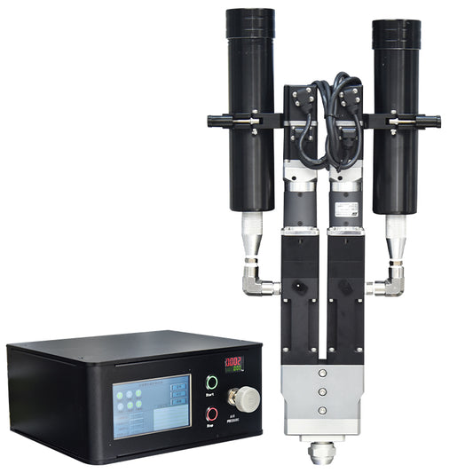 Double liquid servo motor Screw Valve