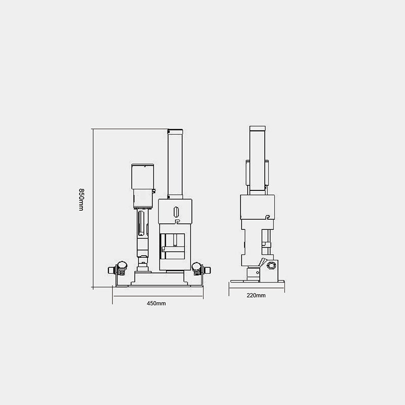 2600ml Glue meter distribution system
