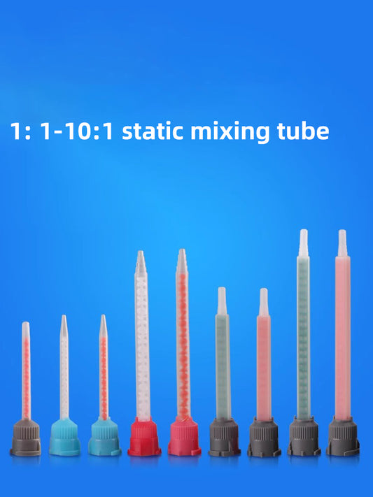 Static Mixing Tube MB Series Glue Injection Nozzle AB Glue Cylinder Glue Application Mixing Water Mixing Tube Glue Mixing Rod Mixer Promotion