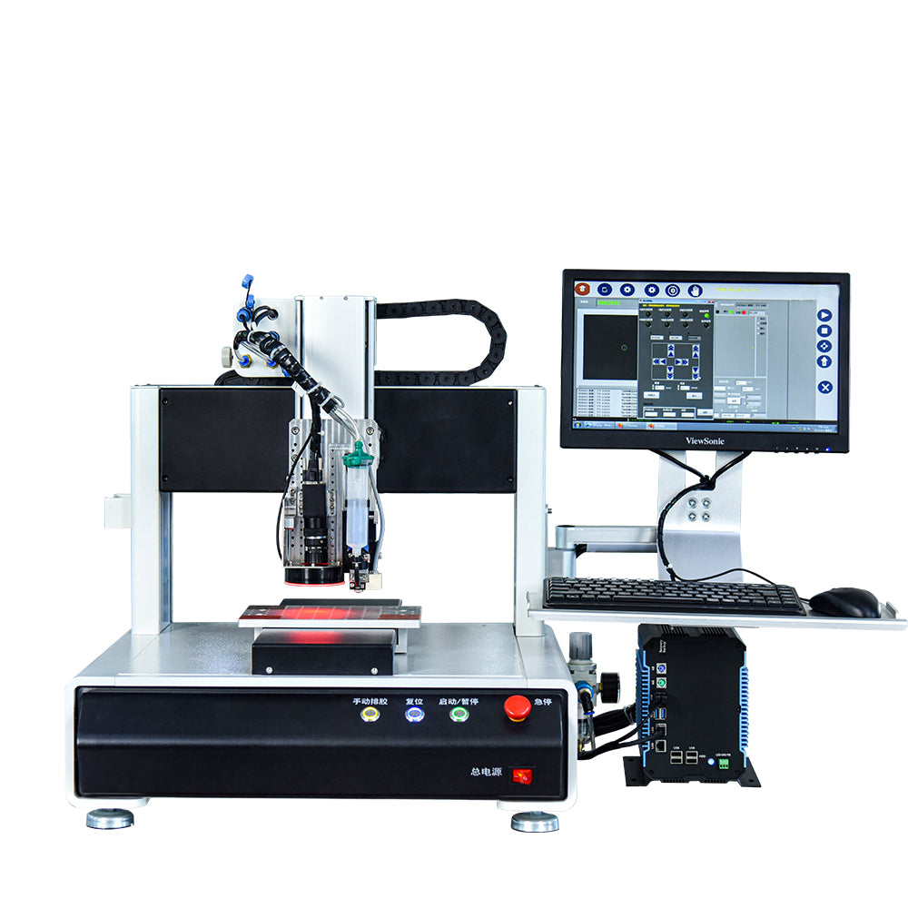 Piezoelectric hot melt adhesive dispensing system