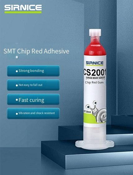 SMD Red Adhesive CS2001
