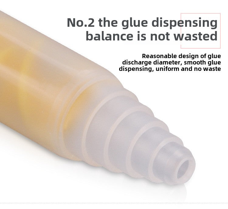 Epoxy Mixing Nozzle Static Mixer Nozzle Tubes 18-Element Adhesive Cartridges Spiral Tip