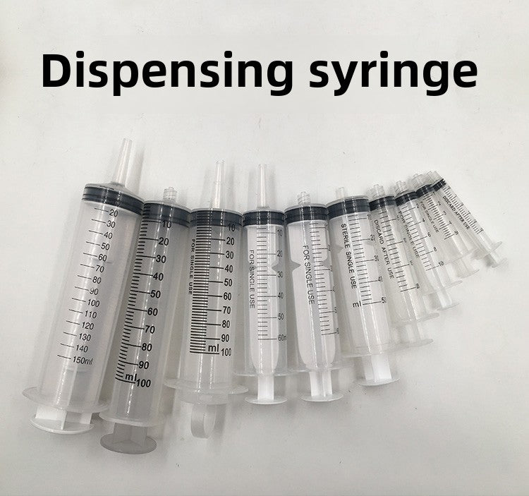 60ml-500ml Large Capacity Reusable Syringe Syringes Pump Measuring 1.3m Tube AU