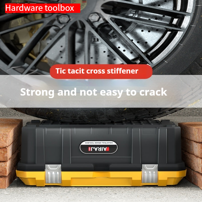 Hardware Toolbox Multi functional Hardware Toolbox Small Storage Box Large Industrial Grade Toolbox Household Handheld Electrician Thickened Car Repair Box