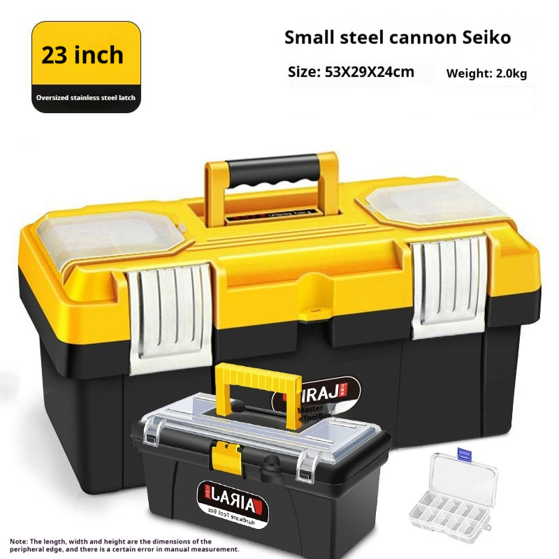 Hardware Toolbox Multi functional Hardware Toolbox Small Storage Box Large Industrial Grade Toolbox Household Handheld Electrician Thickened Car Repair Box