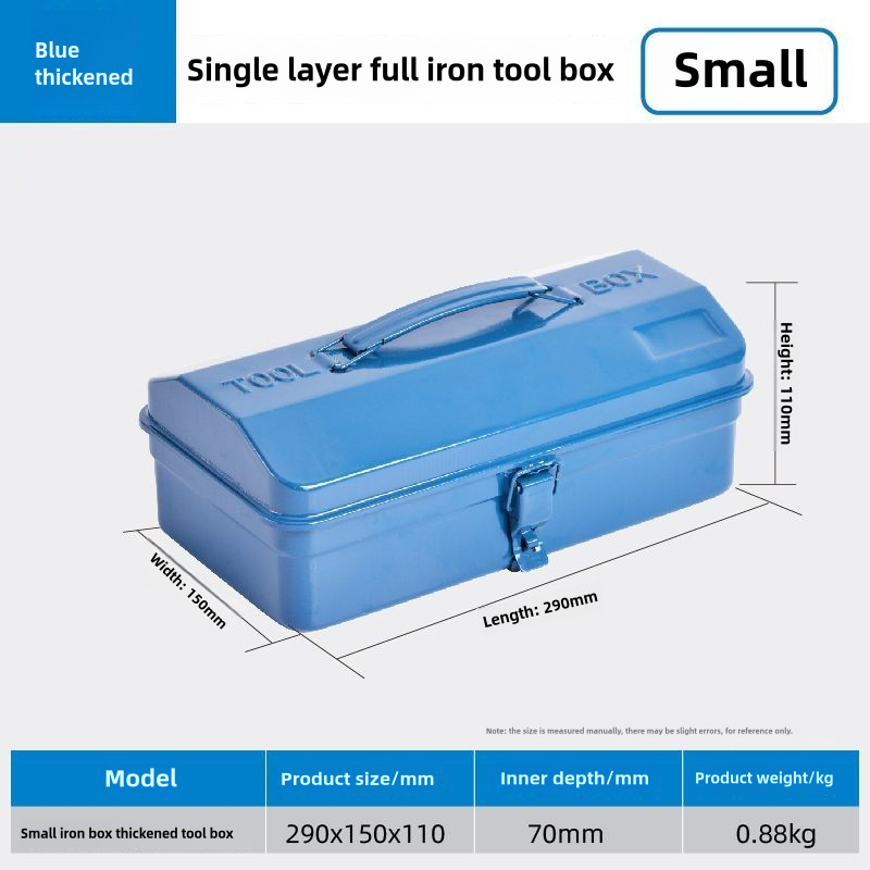 Metal Cantilever Tool Box, 18 Inch Tool Box, 3 Layers 5 Tray Portable Tool Box, Fold Out Tool Box Organizer Storage for Home Studio Auto Repair Factory