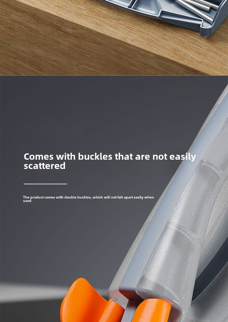 Plastic Tool Box,Double Side Tool Organizer Small Parts Tool Box Hardware Organizer with Removable Plastic Dividers for Bead/Screws/Nuts/Nails/Bolts/Bins/Crafts