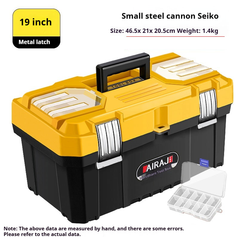 Hardware Toolbox Multi functional Hardware Toolbox Small Storage Box Large Industrial Grade Toolbox Household Handheld Electrician Thickened Car Repair Box