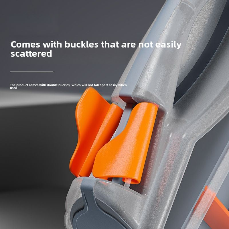 Plastic Tool Box,Double Side Tool Organizer Small Parts Tool Box Hardware Organizer with Removable Plastic Dividers for Bead/Screws/Nuts/Nails/Bolts/Bins/Crafts