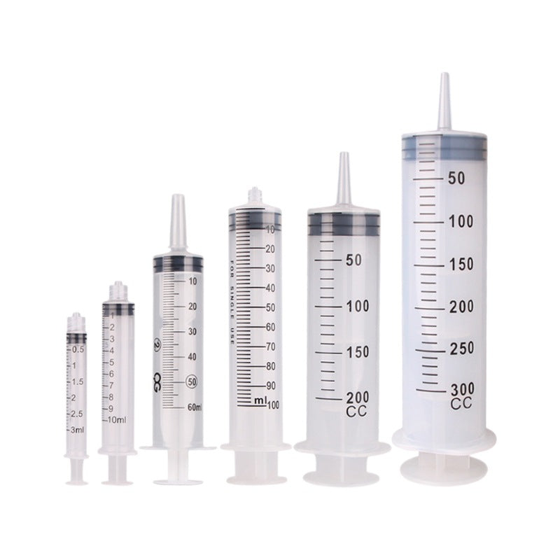 60ml-500ml Large Capacity Reusable Syringe Syringes Pump Measuring 1.3m Tube AU