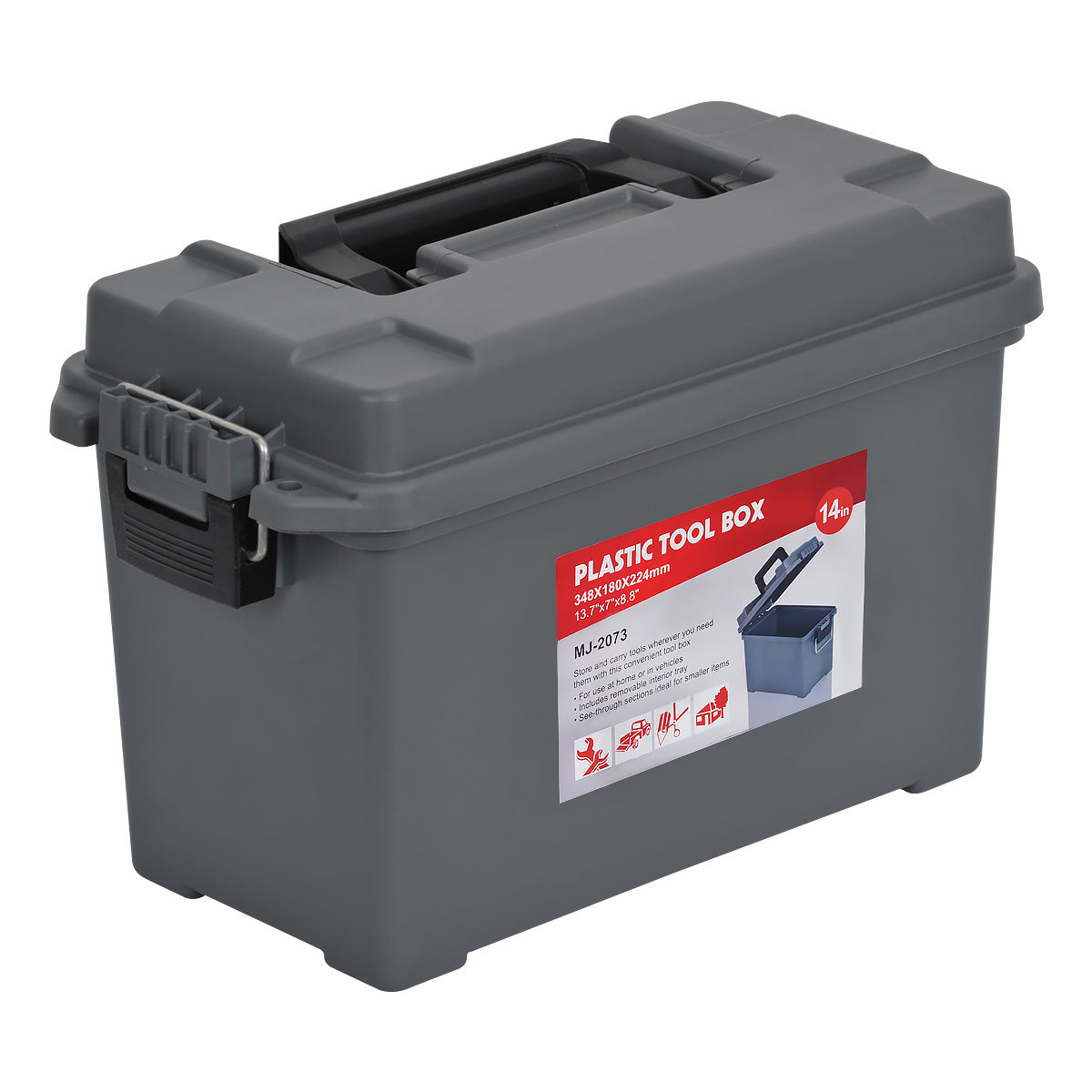 Portable Tool Boxes, Fishing Box, Ideal for Storage of Bullets, Fishing Tools