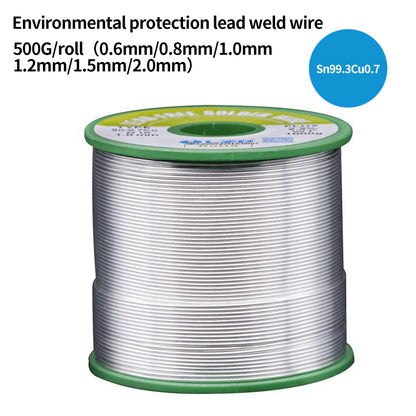 SN99.3CU0.7 Environmental Protection Leadless Weld 500g/Volume