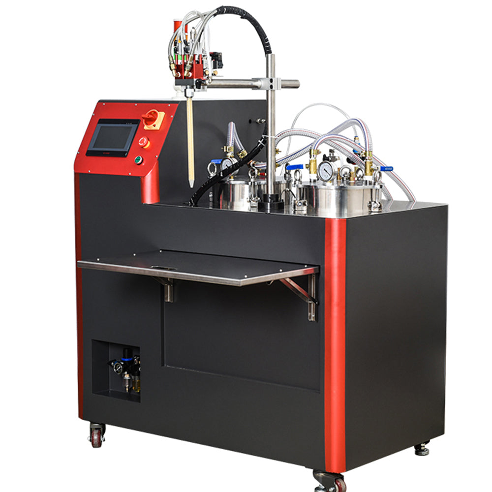 Semi-automatic glue filling machine