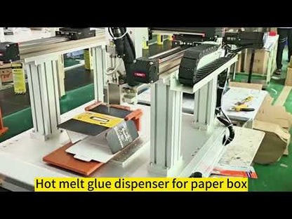 Hot melt adhesive dispensing machine