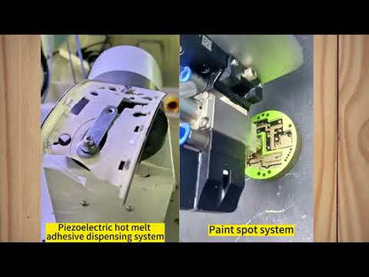 Piezoelectric hot melt adhesive dispensing system